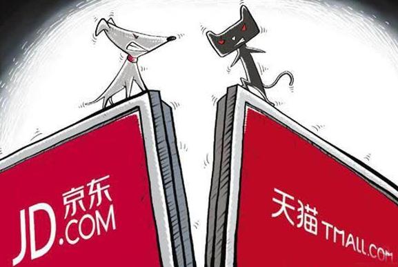 刘强东的心机：京东标志上的白狗是为了对付马云天猫的黑猫