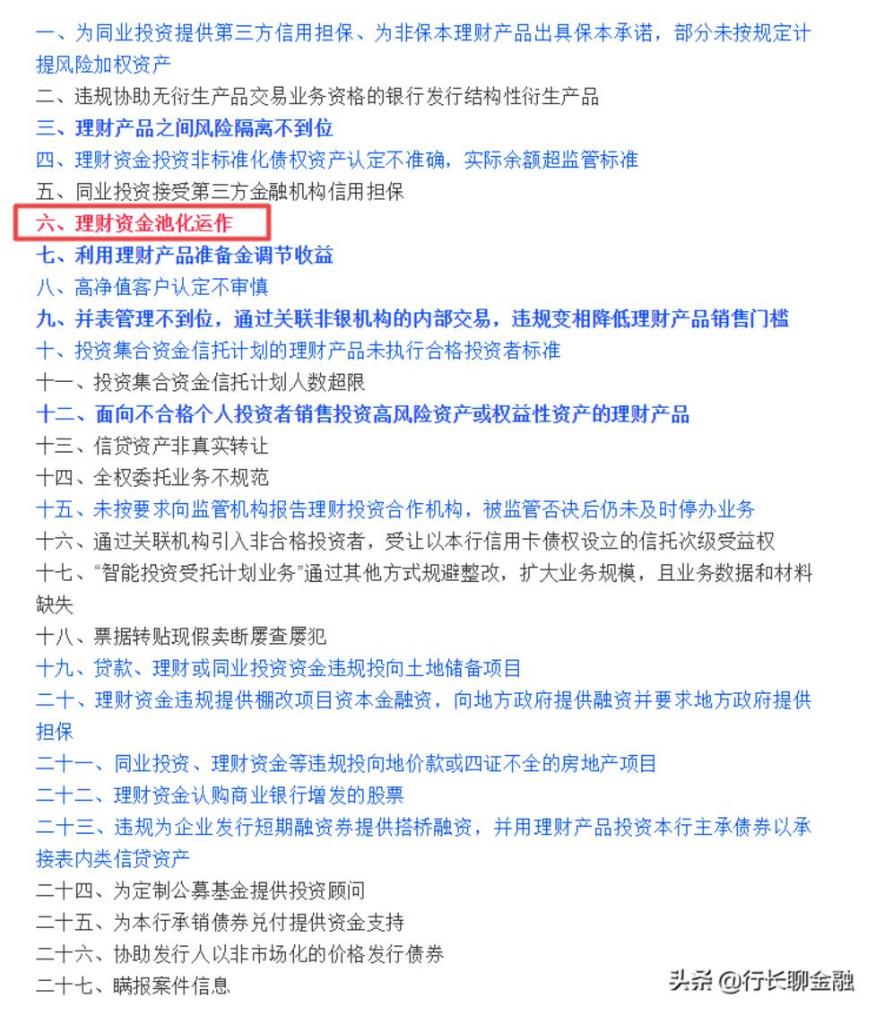 招商银行主要违法违规事实长达27条，过半为理财产品违