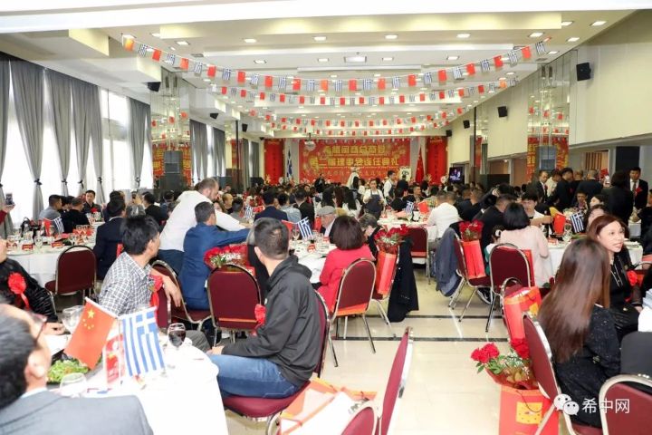 希腊闽商总商会举行换届庆典，陈千枝连任第二届会长