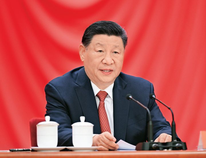 中共中央总书记、国家主席、中央军委主席习近平出席大会并发表重要讲话