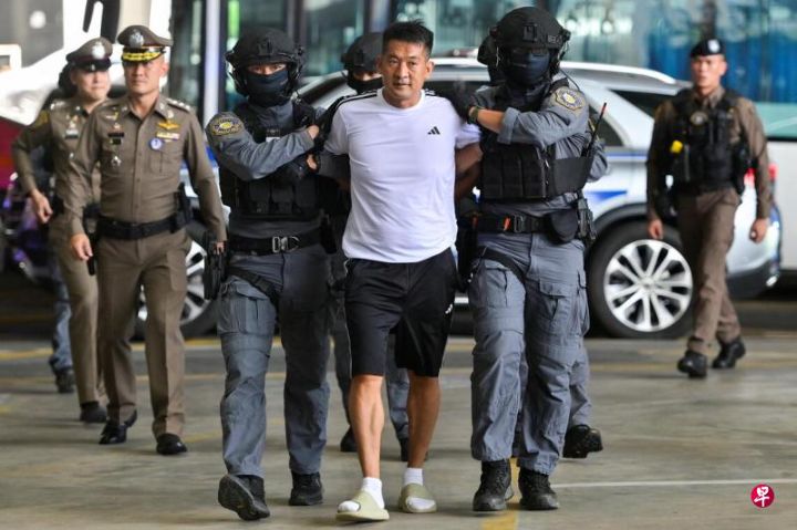 泰国警方将华裔跨境赌诈集团头目佘智江引渡至中国受审