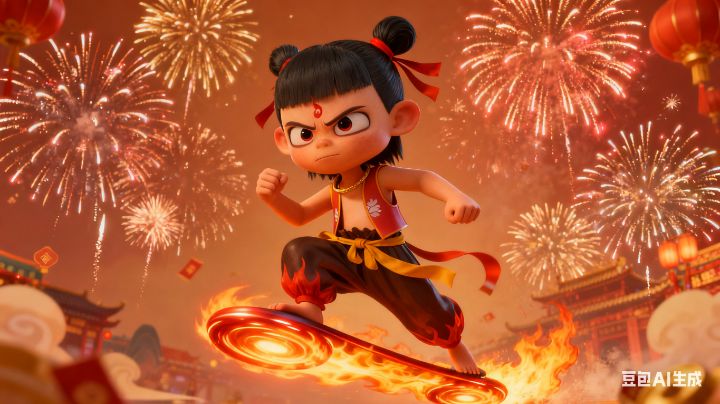 哪吒的“逆天燃”，正是新年最好的贺词