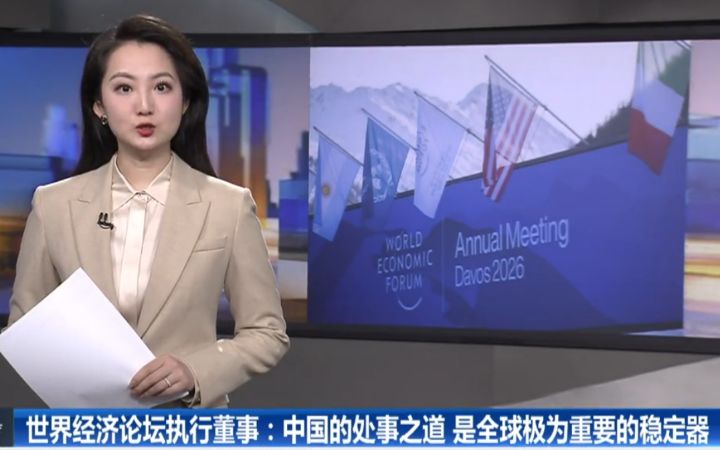 世界经济论坛执行董事：中国的处事之道 是全球极为重要的稳定器