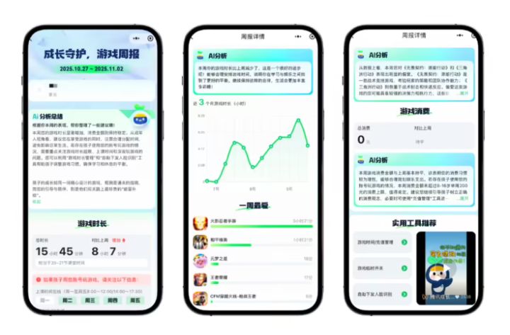 ​腾讯游戏寒假管控升级：引入AI辅助功能，家长可实现“一键管控”